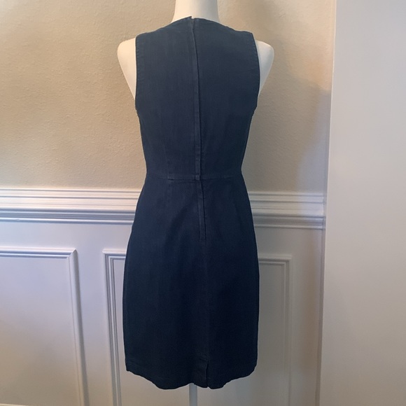 J Crew Denim Sleeveless Dress - Picture 6 of 6